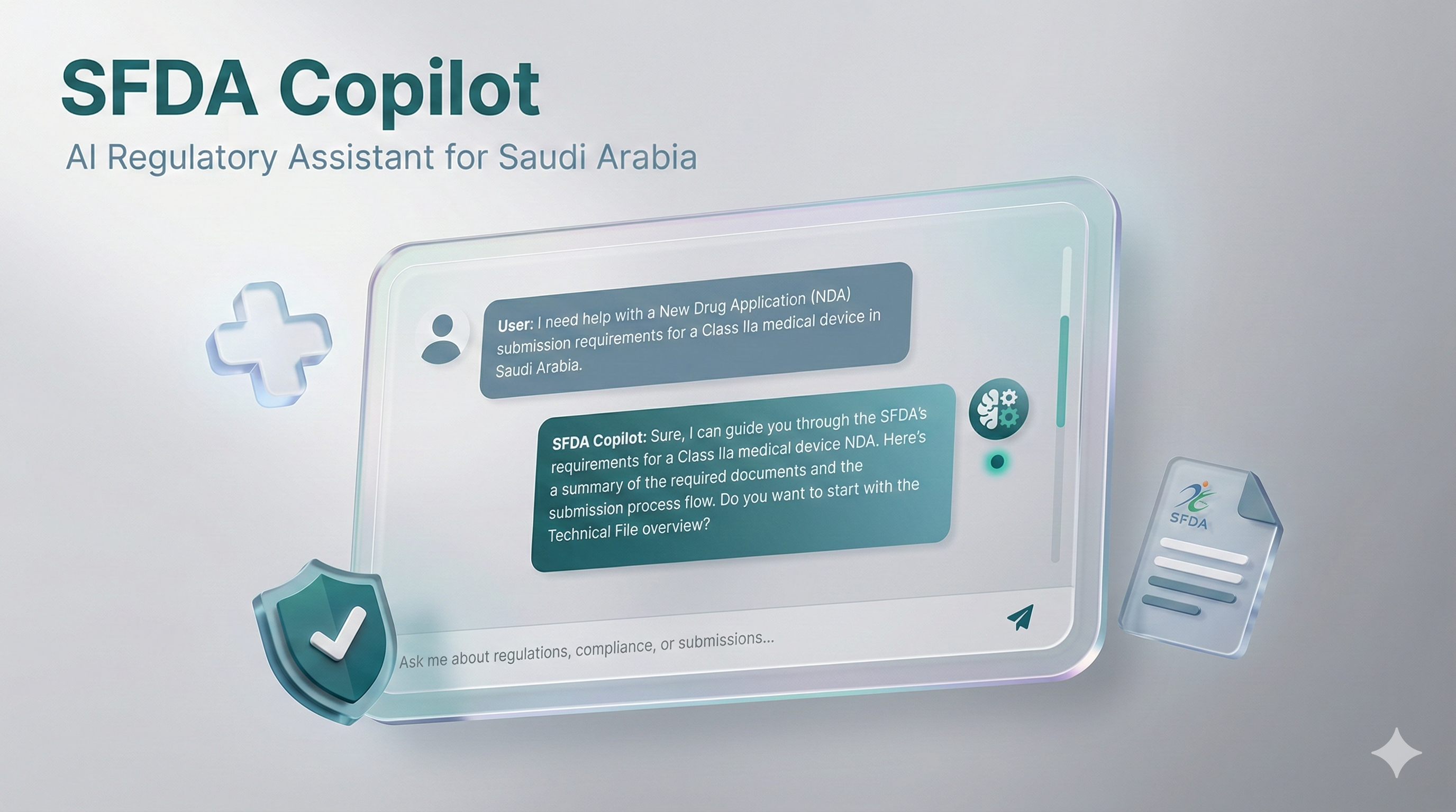 SFDA Copilot screenshot